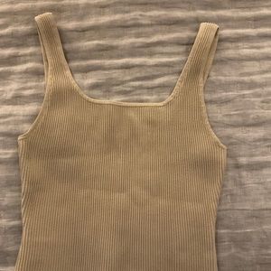 Babaton sculpt knit tank top